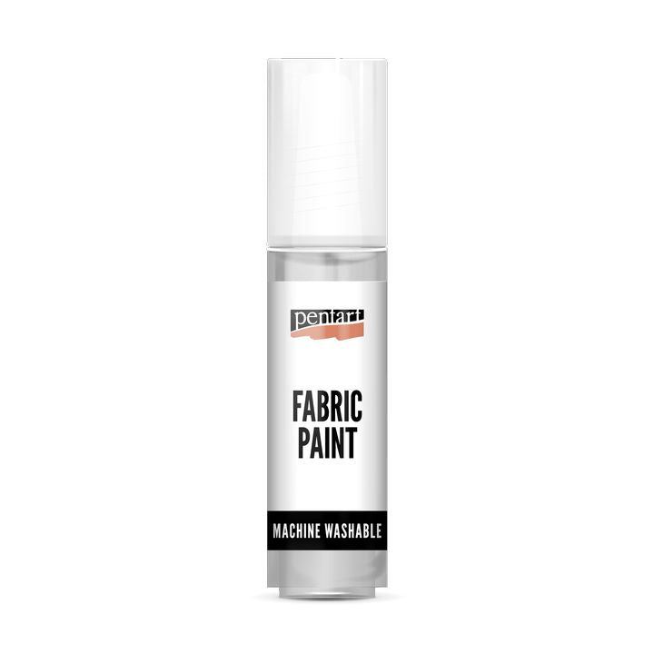 Pentart Metallic-Textilfarbe 20 ml – Silber