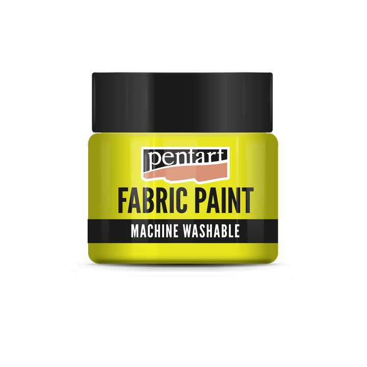 Pentart Neon-Textilfarbe 30 ml – Gelb