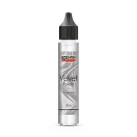 Pentart Samtpuder in der 30 ml Tube für die Anwendung auf feuchten Farben oder doppelseitigem Klebeband.