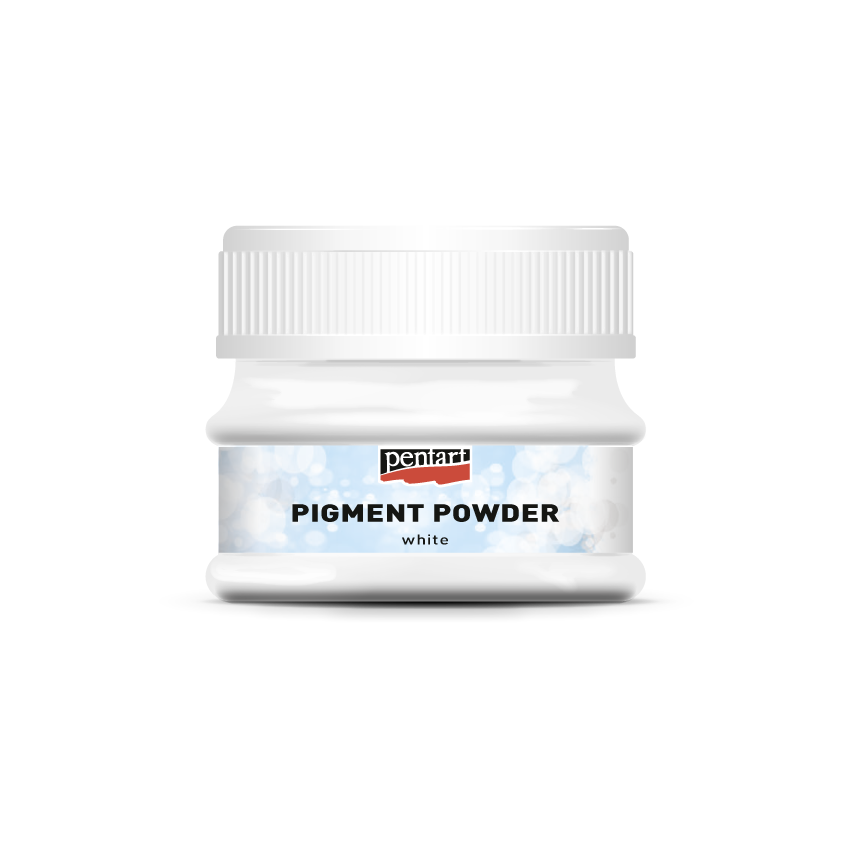 Pentart Weißes Pigmentpulver min. 10 g
