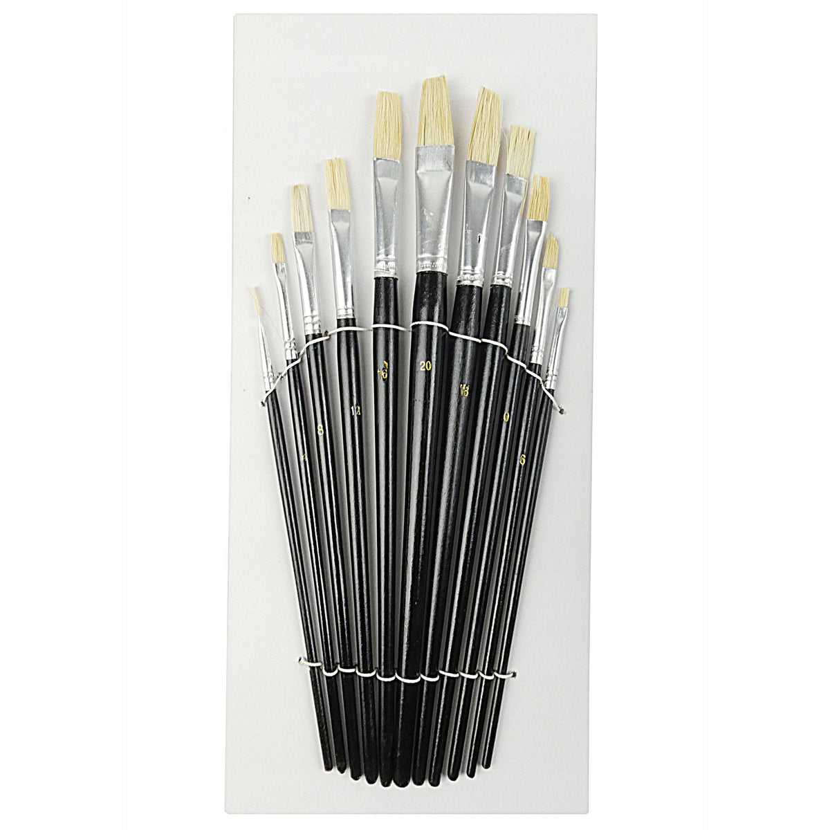 Phoenix Acryl- und Ölfarben-Pinselset, 11-teilig