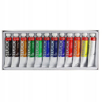 Phoenix Acrylfarben-Set, 12–24 x 12 ml