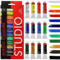 Phoenix Acrylfarben-Set 12 x 12 ml