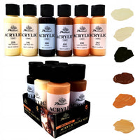 Phoenix Acrylfarben-Set Hauttöne 6 x 59 ml