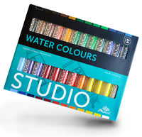 Phoenix Aquarellfarben-Set, 12–24 x 12 ml