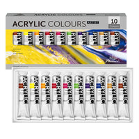 Phoenix Artist Acrylfarben-Set 10 x 22 ml