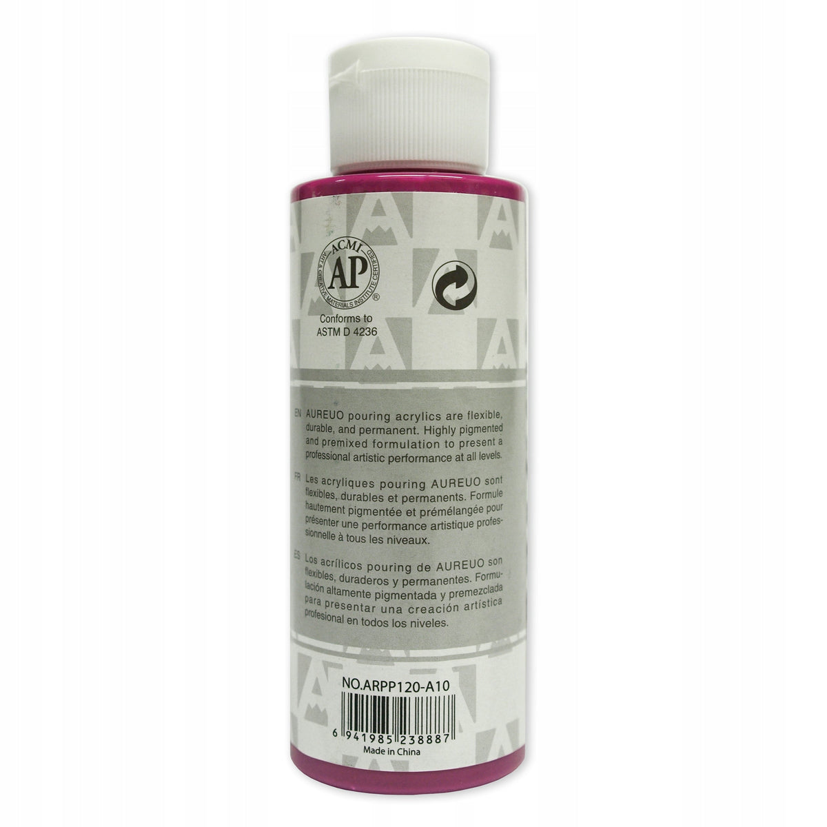 Phoenix Aureuo Pouring-Acrylfarbe 120 ml – Magenta