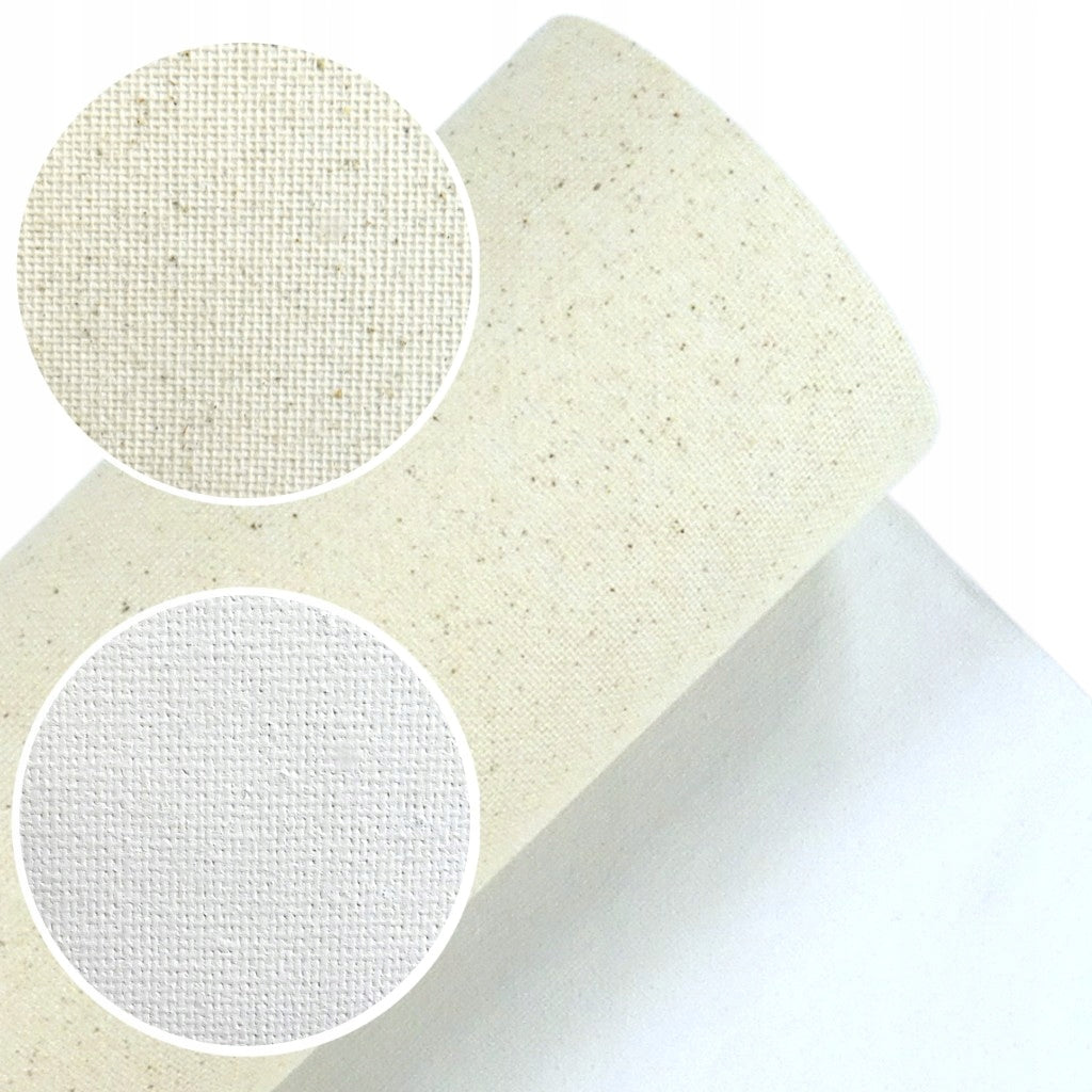 Phoenix Baumwoll-Malleinwand auf Rolle, 280 g/m², 0,914 x 3 m, weiß