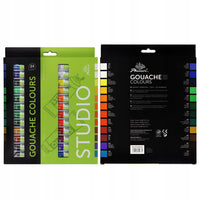 Phoenix Gouachefarben-Set 12–24 x 12 ml