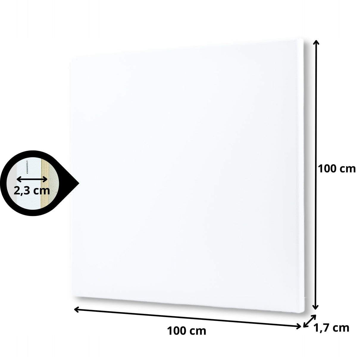 Phoenix Keilrahmen | 24–100 cm, Größe wählen