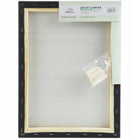 Phoenix Keilrahmenleinwand, schwarz, 260 g/m² | 20 × 30 bis 50 × 70 cm