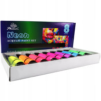 Phoenix Neon-Acrylfarben-Set 8 x 21 ml