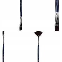 Phoenix Pinselset aus braunem Nylon 6614S2 – 4-teilig