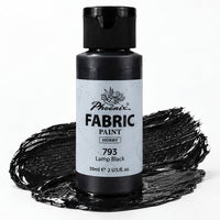 Phoenix Stofffarbe 59 ml – Lampenschwarz