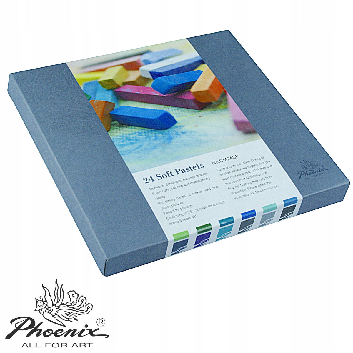 Phoenix Trockenpastell-Set 12–24-tlg.