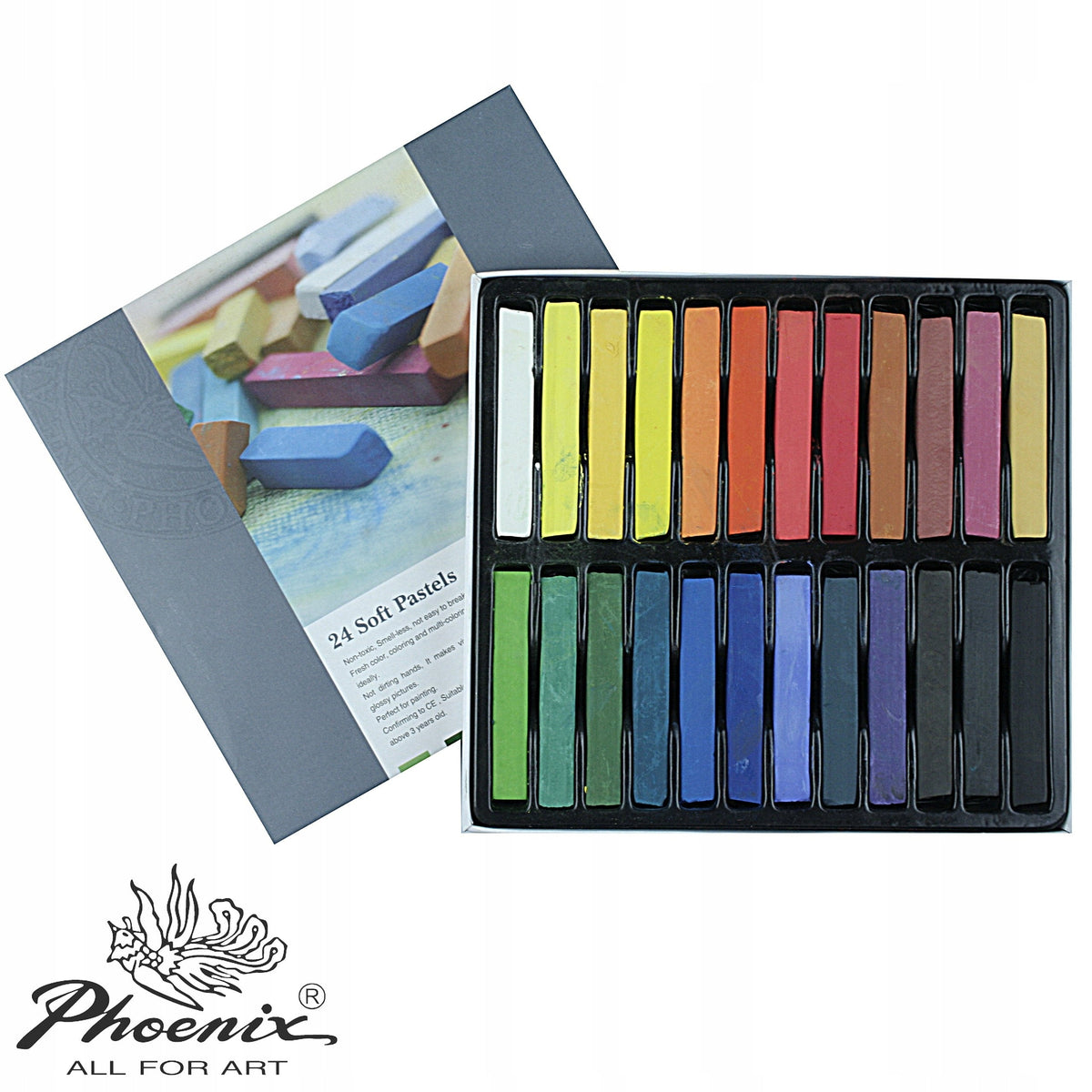 Phoenix Trockenpastell-Set 24-tlg.