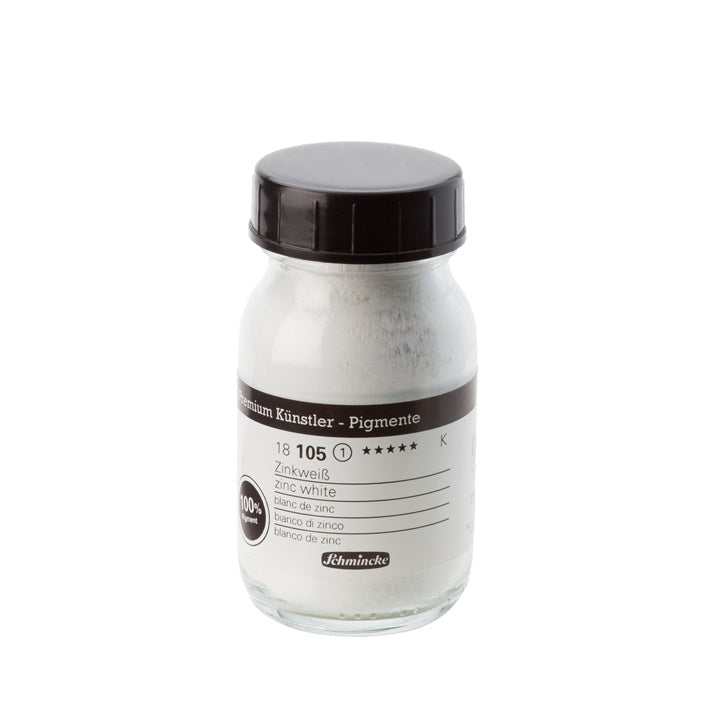 Schmincke Farbpigmente 100 ml | verschiedene Farben | 105 Zinkweiß