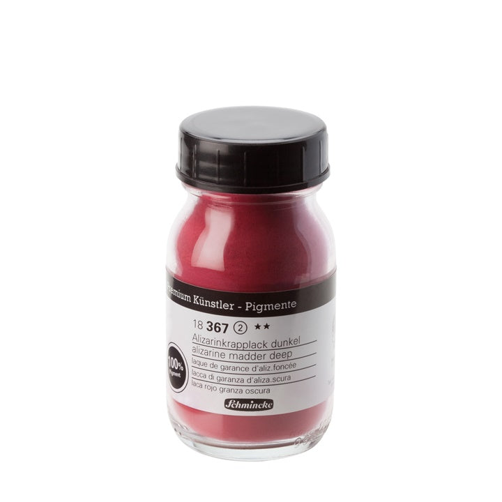 Schmincke Farbpigmente 100 ml | verschiedene Farben | 367 alizarine crimson deep