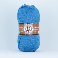Merino Gold Batik 200 Mehrfarbiges Garn | verschiedene Farben | 015 Blau