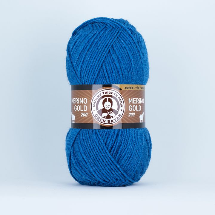 Merino Gold Batik 200 Mehrfarbiges Garn | verschiedene Farben | 016 Dunkelblau