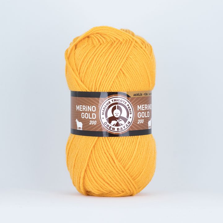Merino Gold Batik 200 Mehrfarbiges Garn | verschiedene Farben | 029 Gelb