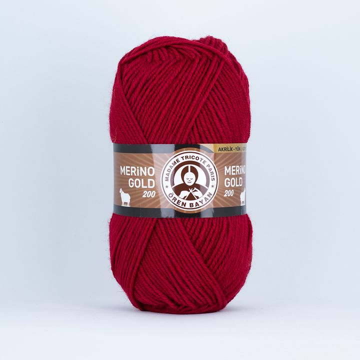 Merino Gold Batik 200 Mehrfarbiges Garn | verschiedene Farben | 034 Rot
