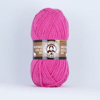 Merino Gold Batik 200 Mehrfarbiges Garn | verschiedene Farben | 042 Dunkelrosa