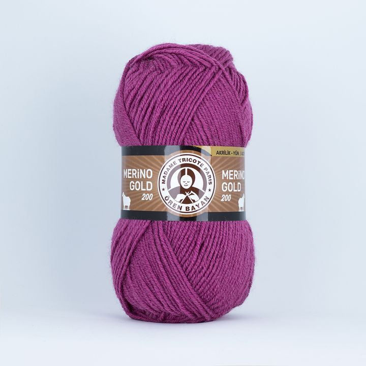 Merino Gold Batik 200 Mehrfarbiges Garn | verschiedene Farben | 051 Violett