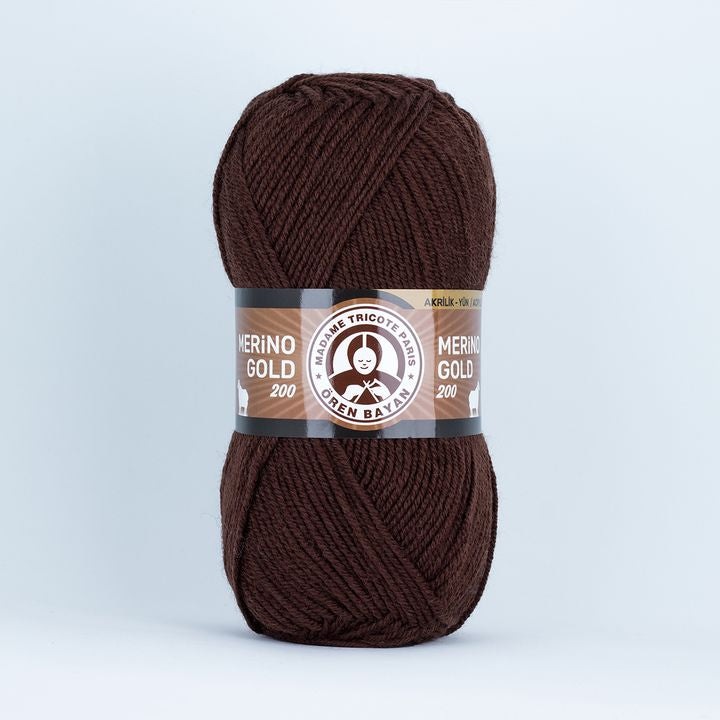 Merino Gold Batik 200 Mehrfarbiges Garn | verschiedene Farben | 083 Dunkelbraun