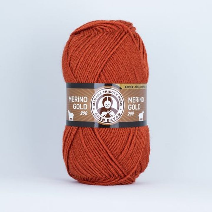 Merino Gold Batik 200 Mehrfarbiges Garn | verschiedene Farben | 107 Orange