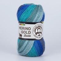 Merino Gold Batik Mehrfarbiges Garn | verschiedene Farben | 837