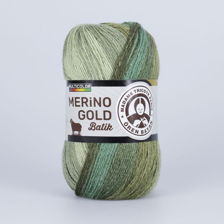 Merino Gold Batik Mehrfarbiges Garn | verschiedene Farben | 842