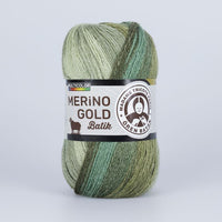 Merino Gold Batik Mehrfarbiges Garn | verschiedene Farben | 842