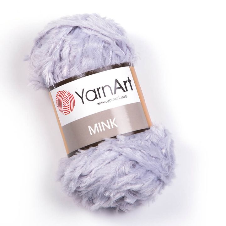 Nerz-Strickgarn von YarnArt | verschiedene Farben | 334 Hellgrau