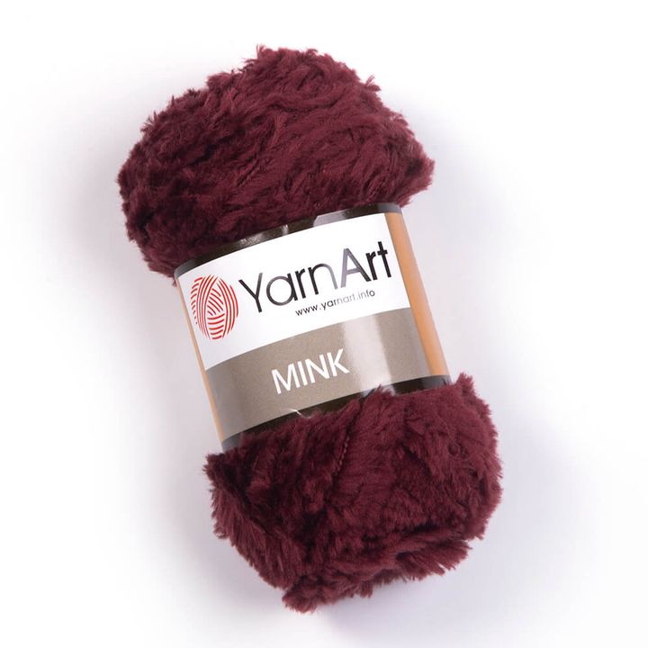 Nerz-Strickgarn von YarnArt | verschiedene Farben | 339 Bordeaux