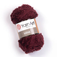 Nerz-Strickgarn von YarnArt | verschiedene Farben | 339 Bordeaux