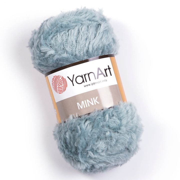 Nerz-Strickgarn von YarnArt | verschiedene Farben | 348 Hellgrün