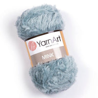 Nerz-Strickgarn von YarnArt | verschiedene Farben | 348 Hellgrün