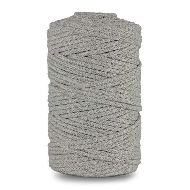 Geflochtene Kordel 100 m - DP Craft – 040 Grau