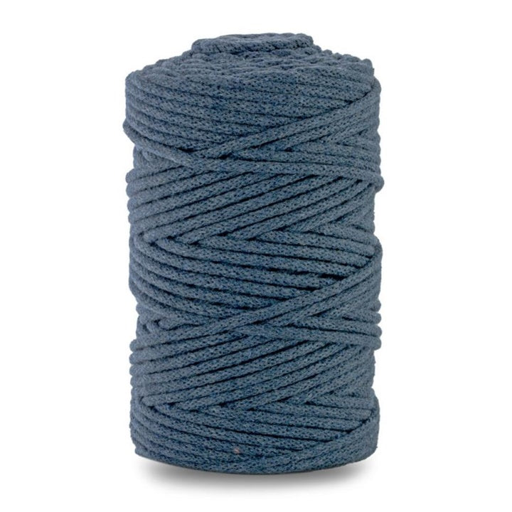 Geflochtene Kordel 100 m - DP Craft – 300 hell jeansblau