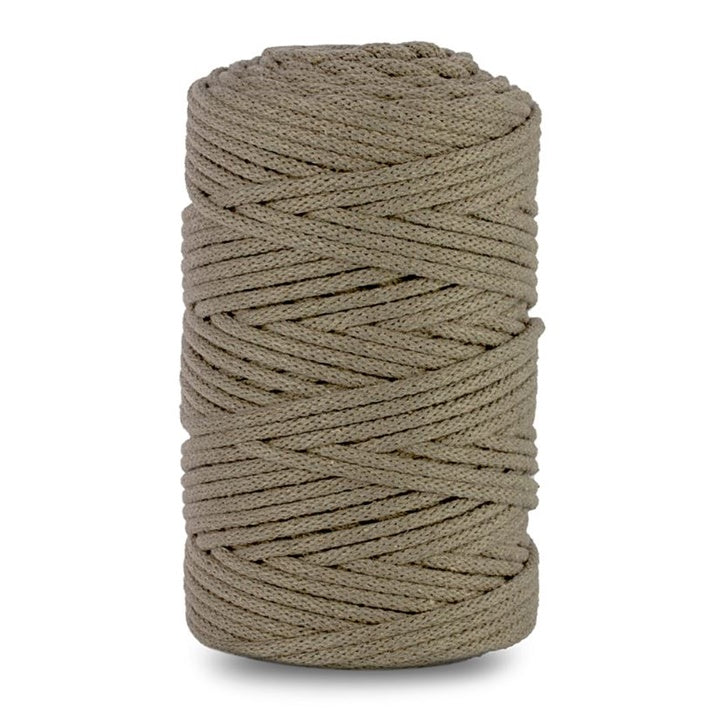 Geflochtene Kordel 100 m - DP Craft – 330 dunkelbeige