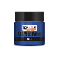Matte Acrylfarbe - 50 ml – Blau