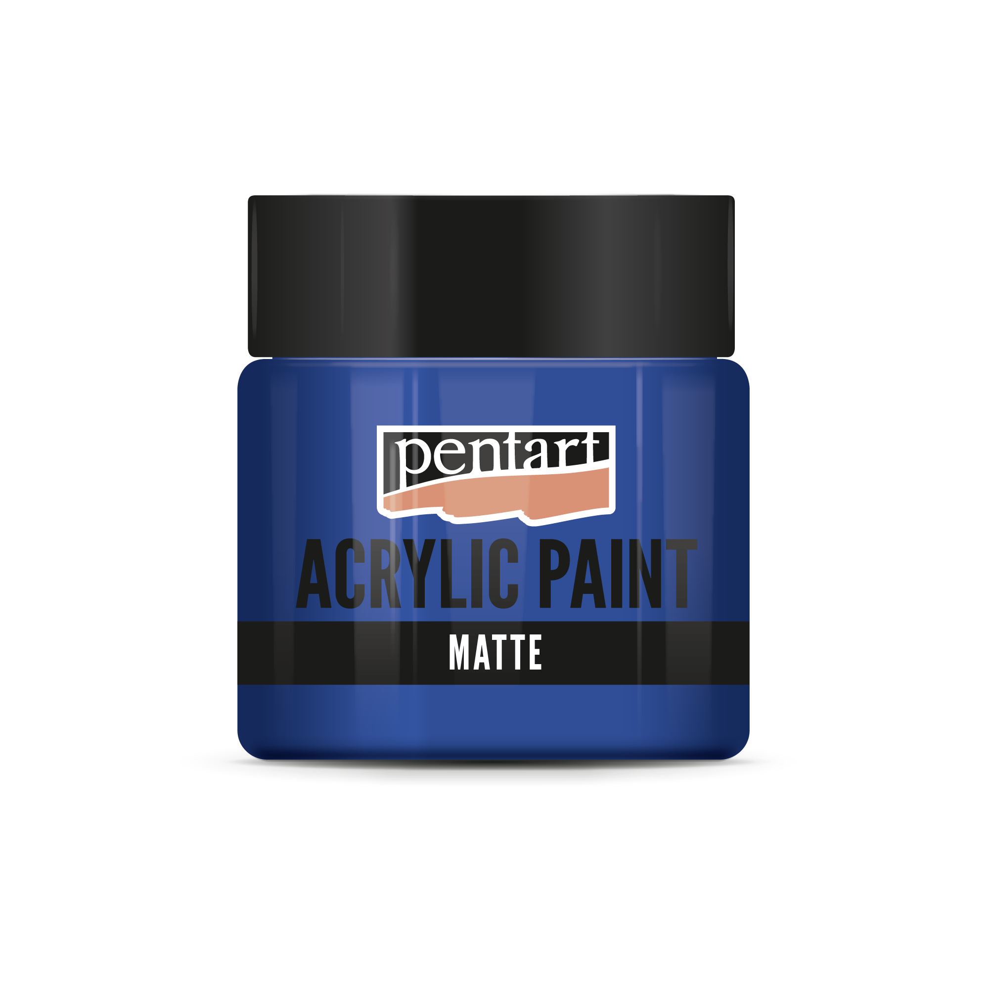 Matte Acrylfarbe - 50 ml – Blau