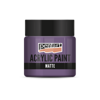 Matte Acrylfarbe - 50 ml – Purpur