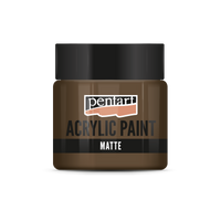 Matte Acrylfarbe - 50 ml – Hellbraun
