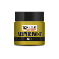 Matte Acrylfarbe - 50 ml – Ocker