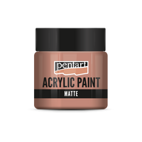 Matte Acrylfarbe - 50 ml – Koralle