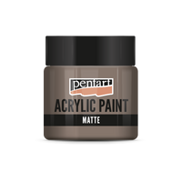Matte Acrylfarbe - 50 ml – Vintage-Braun