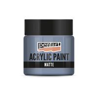 Matte Acrylfarbe - 50 ml – Vintage-Blau