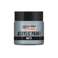 Matte Acrylfarbe - 50 ml – Landhausblau